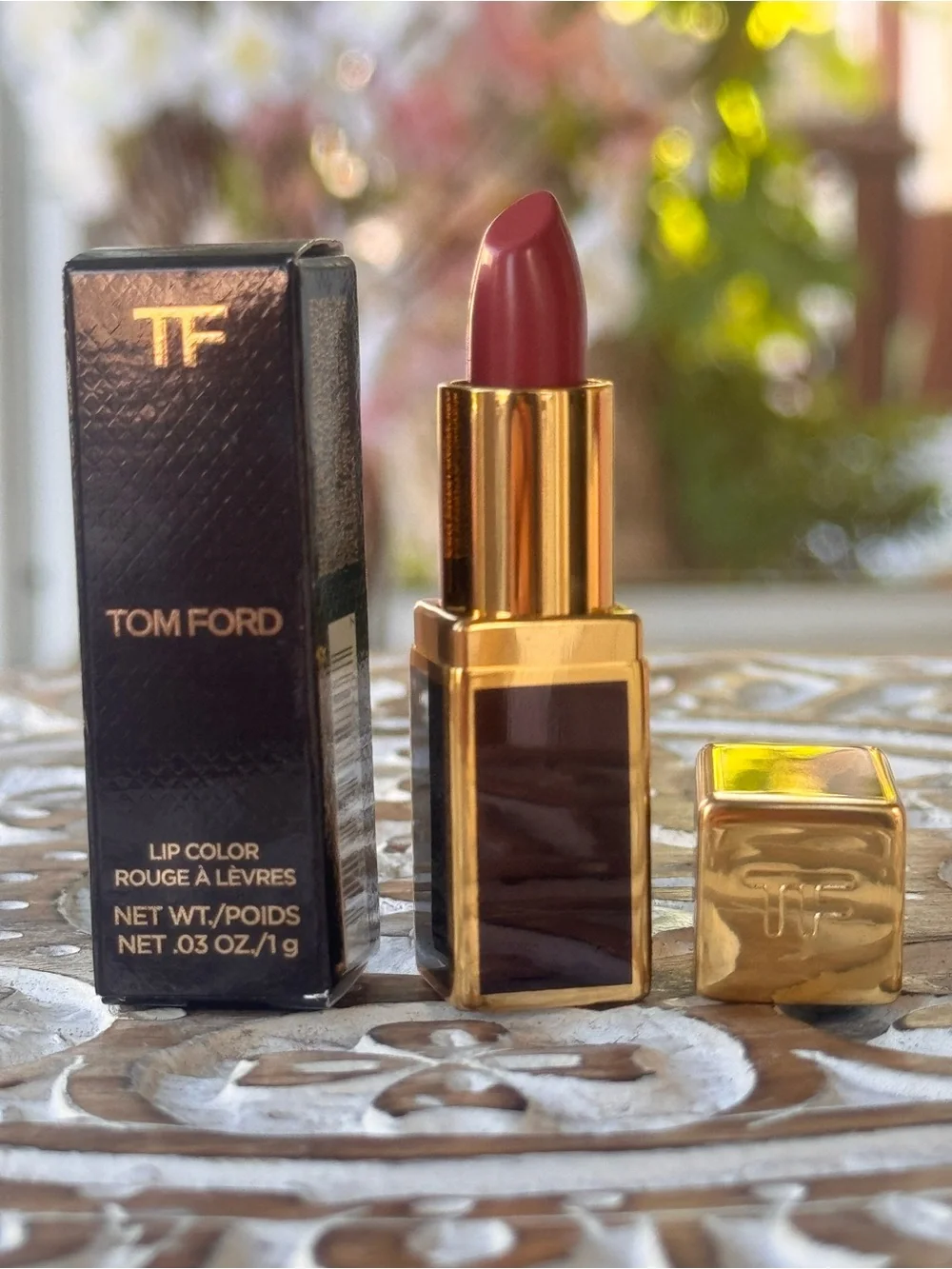 Tom Ford Lip Color 19 Runway Rose Mini Lipstick 1 g New in Box